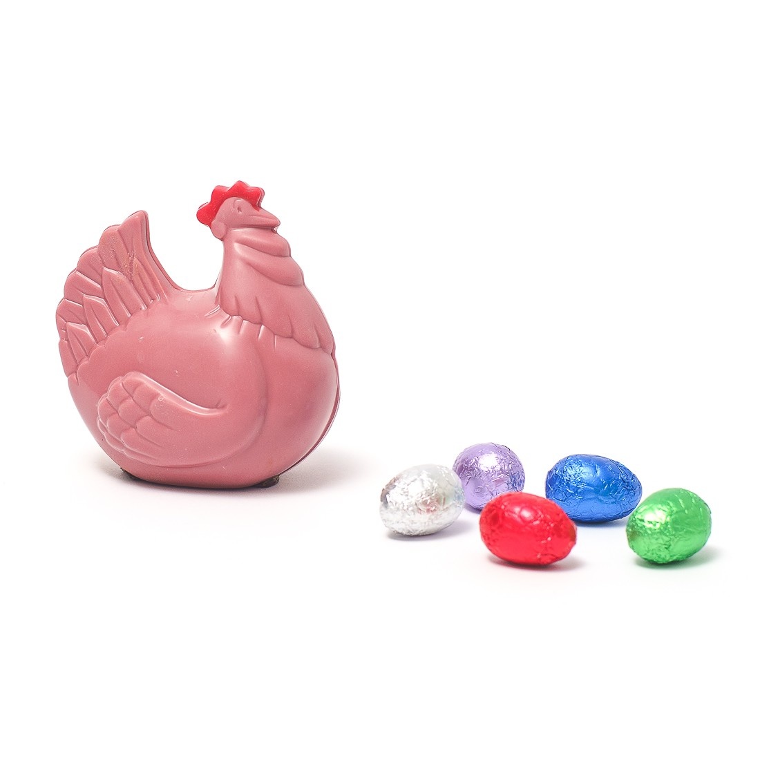 Easter hen (ruby) 80 Grs Easter hen (ruby) 80 Grs