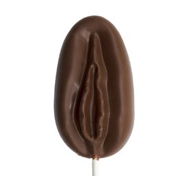 The Belgian Chocolate Makers Pussy lollipop (milk) The Belgian Chocolate Makers Pussy lollipop (milk)