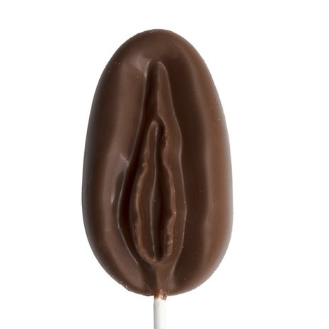 The Belgian Chocolate Makers Pussy lollipop (milk) The Belgian Chocolate Makers Pussy lollipop (milk)