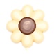 The Belgian Chocolate Makers Lollipop flower (white) 20 Grs The Belgian Chocolate Makers Lollipop flower (white) 20 Grs