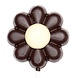 The Belgian Chocolate Makers Lollipop flower (dark) 20 Grs The Belgian Chocolate Makers Lollipop flower (dark) 20 Grs