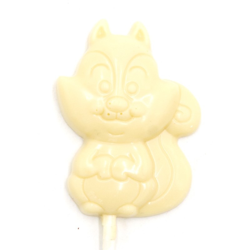 Squirrel lollipop (white) 20 Grs