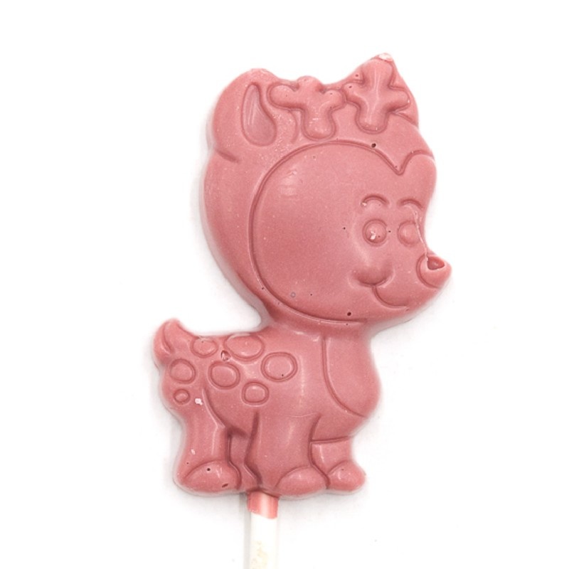Reindeer lollipop (ruby) 20 Grs