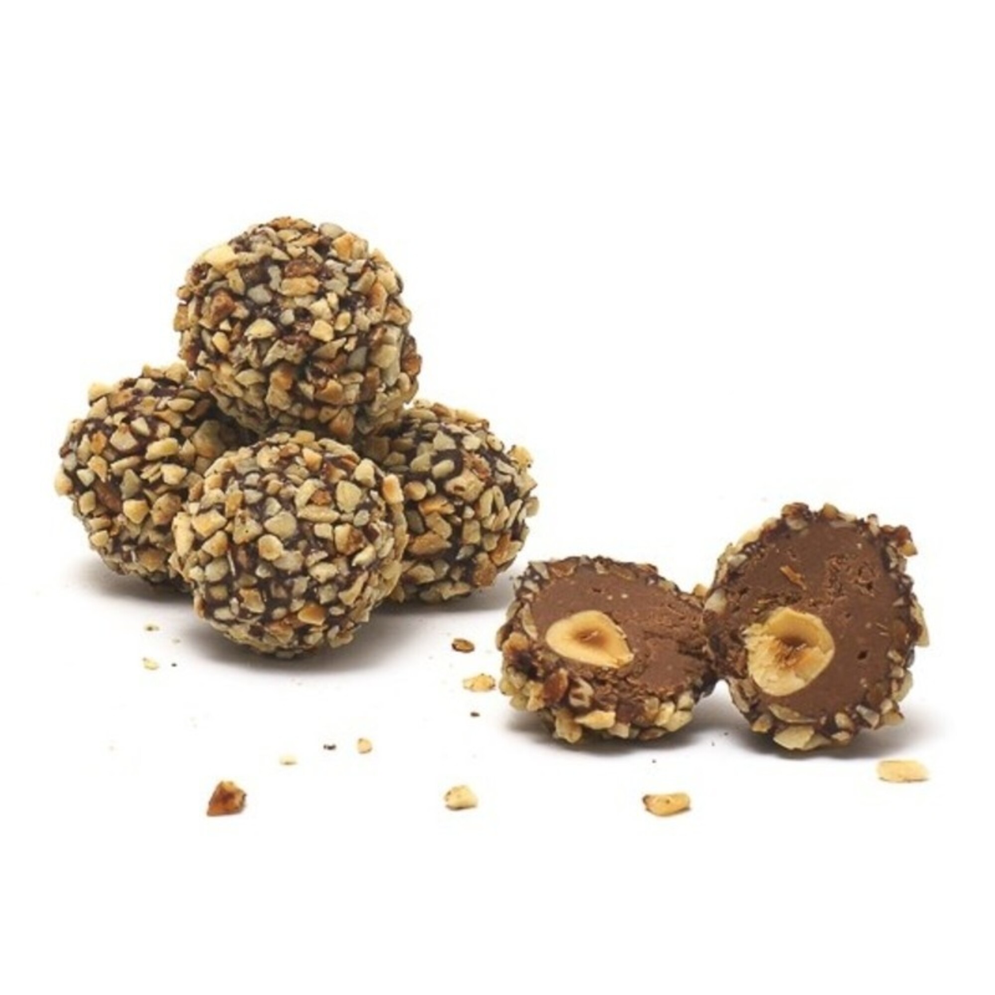 Chocolate rochers (hazelnuts) 120Grs The Belgian Chocolate Makers