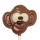 The Belgian Chocolate Makers Monkey lollipop (milk) 20 Grs The Belgian Chocolate Makers Monkey lollipop (milk) 20 Grs
