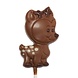 The Belgian Chocolate Makers Reindeer lollipop (milk) 20 Grs The Belgian Chocolate Makers Reindeer lollipop (milk) 20 Grs