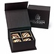 The Belgian Chocolate Makers Luxury box 4 pralines (white) 50 Grs The Belgian Chocolate Makers Luxury box 4 pralines (white) 50 Grs