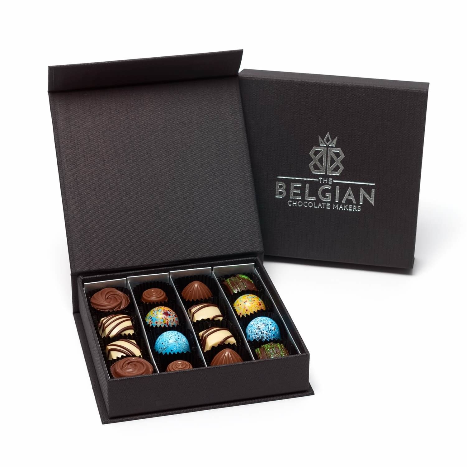 Luxury box 16 pralines (mix) 240 Grs Luxury box 16 pralines (mix) 240 Grs