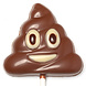 The Belgian Chocolate Makers Poo emoji lollipop (milk) 25 Grs The Belgian Chocolate Makers Poo emoji lollipop (milk) 25 Grs
