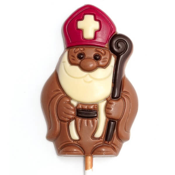 Lollipop Saint Nicholas (milk chocolate) 35 Grs Lollipop Saint Nicholas (milk chocolate) 35 Grs