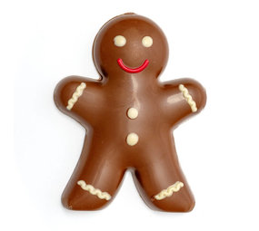 The Belgian Chocolate Makers Gingerbread man (milk) 125 Grs The Belgian Chocolate Makers Gingerbread man (milk) 125 Grs