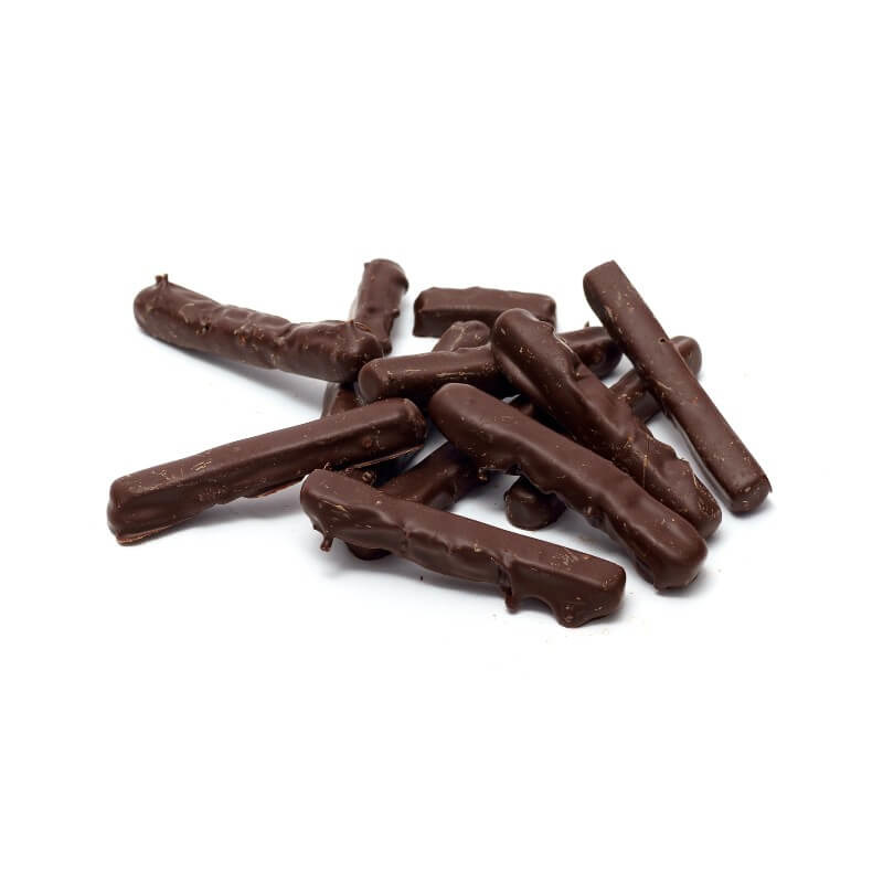 Cherry candied sticks (dark chocolate) 100Grs