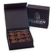 The Belgian Chocolate Makers Luxury box 9 pralines (gianduja) 135 Grs The Belgian Chocolate Makers Luxury box 9 pralines (gianduja) 135 Grs