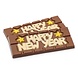 The Belgian Chocolate Makers Chocolate bar ''Happy new year'' (milk chocolate) 45 Grs The Belgian Chocolate Makers Chocolate bar ''Happy new year'' (milk chocolate) 45 Grs