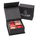 The Belgian Chocolate Makers Luxury box 4 heart pralines (white chocolate) 50 Grs The Belgian Chocolate Makers Luxury box 4 heart pralines (white chocolate) 50 Grs