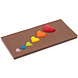 The Belgian Chocolate Makers Rainbow hearts chocolate bar (milk chocolate) 110 Grs The Belgian Chocolate Makers Rainbow hearts chocolate bar (milk chocolate) 110 Grs