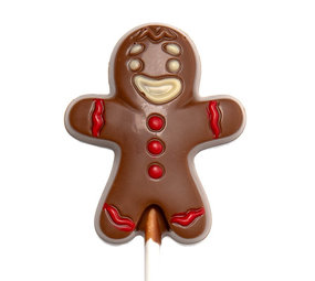 The Belgian Chocolate Makers Gingerbread man (milk) 20 Grs The Belgian Chocolate Makers Gingerbread man (milk) 20 Grs