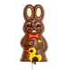 The Belgian Chocolate Makers Lollipop bunny with duck (milk chocolate) 20 Grs The Belgian Chocolate Makers Lollipop bunny with duck (milk chocolate) 20 Grs
