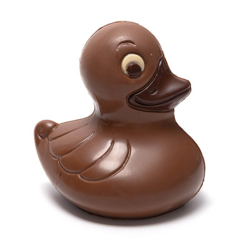 Duck figurine (milk chocolate) 300 Grs Duck figurine (milk chocolate) 300 Grs