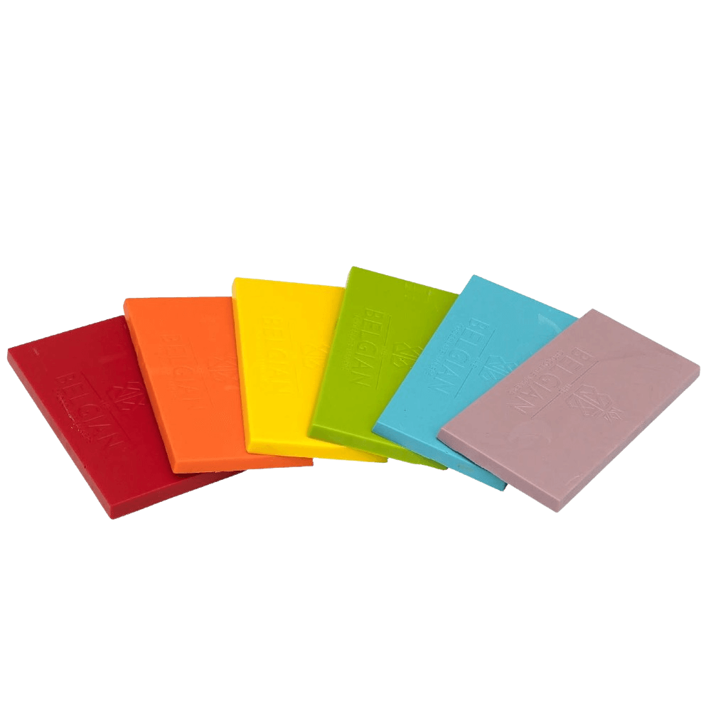 Rainbow 7 bars (be pride) white chocolate 7 x 100 Grs Rainbow 7 bars (be pride) white chocolate 7 x 100 Grs