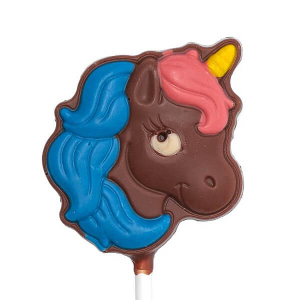 Lollipop unicorn (milk chocolate) 20 Grs