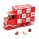 The Belgian Chocolate Makers Wooden advent calendar (truck) The Belgian Chocolate Makers Wooden advent calendar (truck)