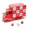 The Belgian Chocolate Makers Wooden advent calendar (truck) The Belgian Chocolate Makers Wooden advent calendar (truck)