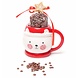 The Belgian Chocolate Makers Hot milk chocolate in Christmas mug (winter cat) 200 Grs The Belgian Chocolate Makers Hot milk chocolate in Christmas mug (winter cat) 200 Grs