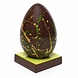 The Belgian Chocolate Makers Splash yellow/green Easter egg with small eggs (dark chocolate) 420 Grs The Belgian Chocolate Makers Splash yellow/green Easter egg with small eggs (dark chocolate) 420 Grs