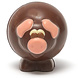 The Belgian Chocolate Makers Pig chocolate figurine (dark 72%) 130 Grs The Belgian Chocolate Makers Pig chocolate figurine (dark 72%) 130 Grs