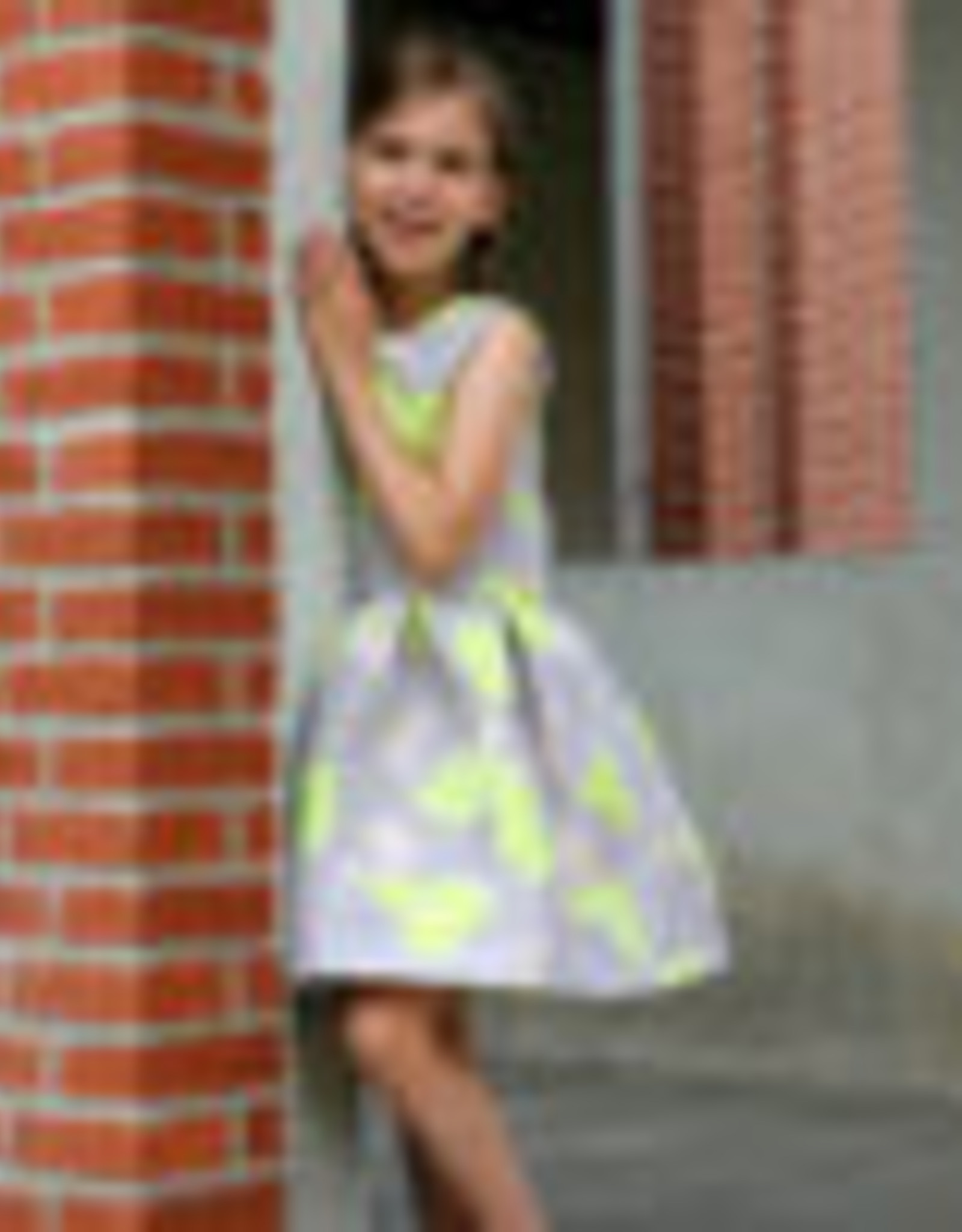 Straightgrain Hanami jurk patroon