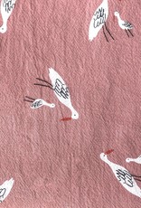 Katia Rustic cotton Salinas birds pink
