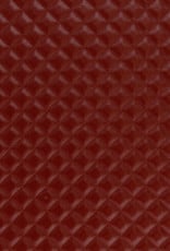 Faux leather embossed burgundy
