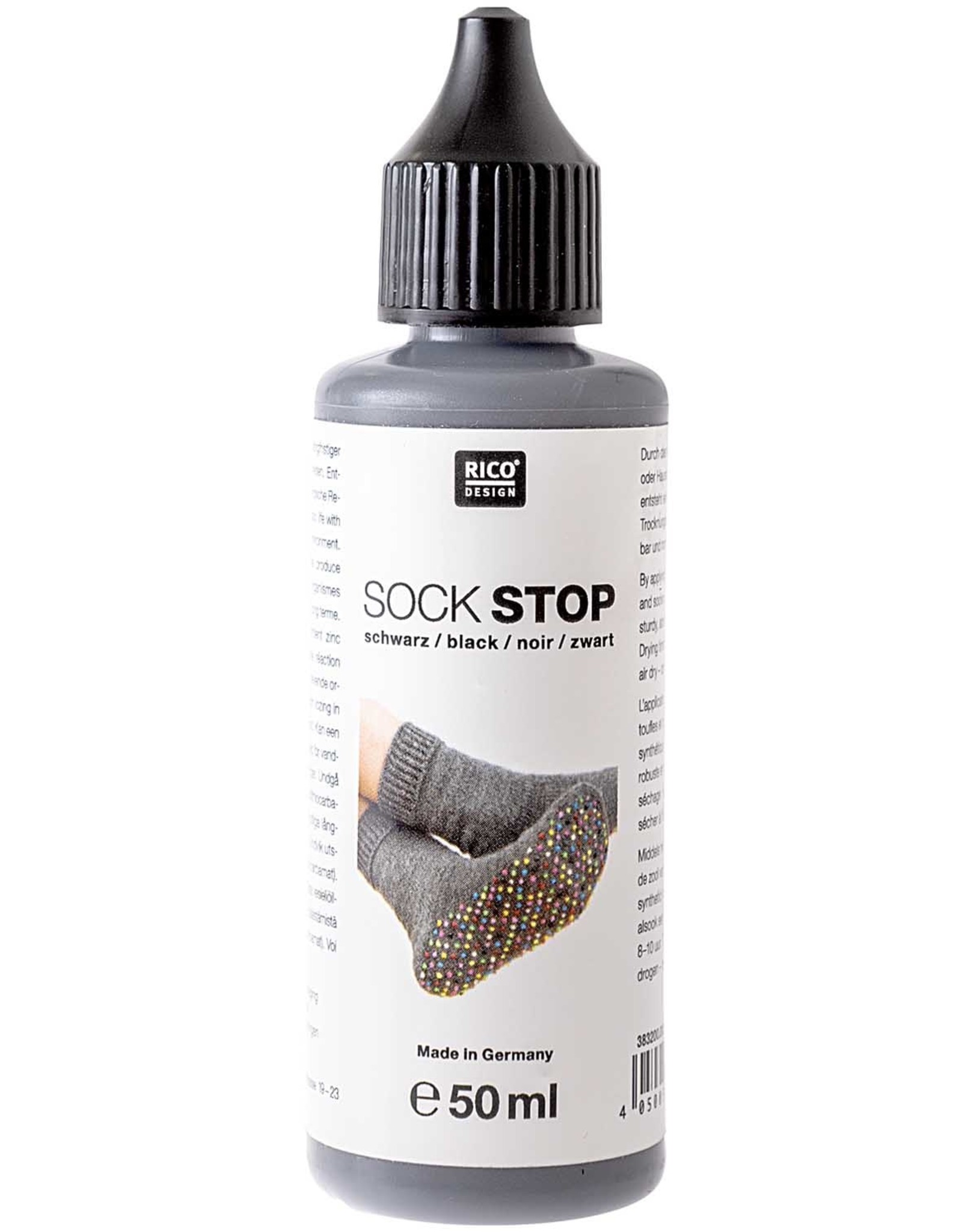 Sock stop black