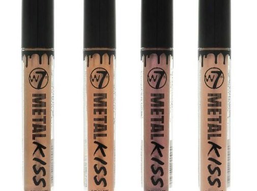 W7 Make-Up Metal Kiss Gloss Collection