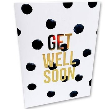 Studio Stationery Greeting Card Get Well Soon