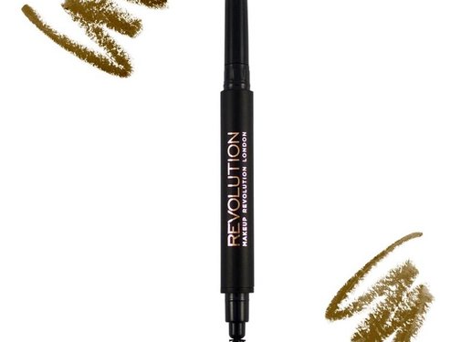 Makeup Revolution Duo Brow Pencil - Brown