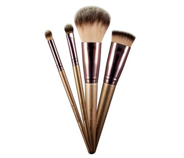 Makeup Revolution Champagne Brushes & Holder