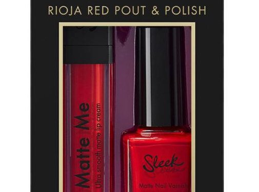 Sleek MakeUP Lip & Nail Duo Rioja Red