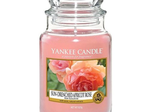 Yankee Candle Sun-Drenched Apricot Rose - Large Jar