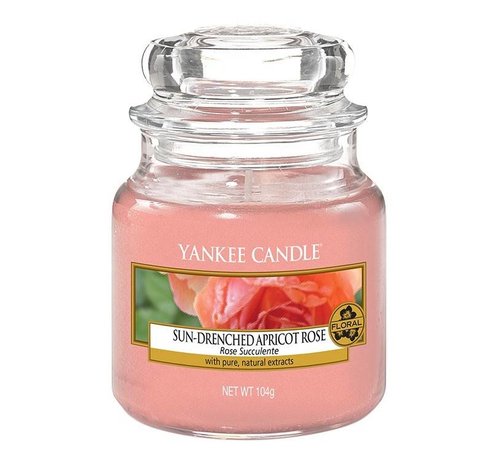 Yankee Candle Sun-Drenched Apricot Rose - Small Jar