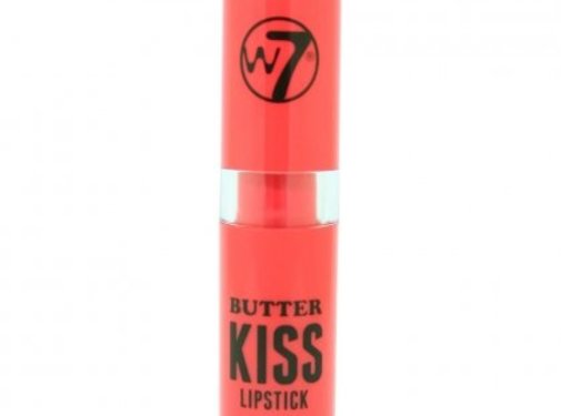 W7 Make-Up Butter Kiss Lipstick - Red Dawn