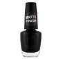 - 55 Matt Black - Nagellak