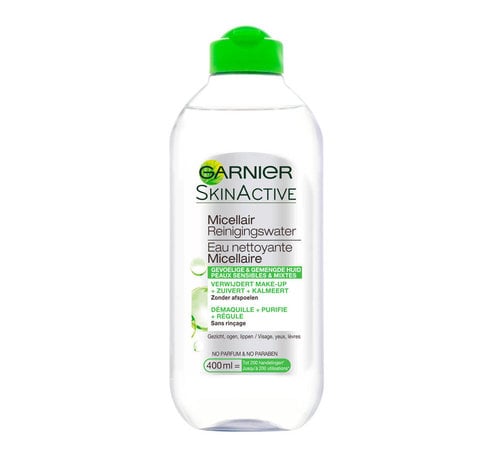 Garnier Skinactive Micellair Reinigingswater Gevoelige & Gemengde Huid - 400 ml