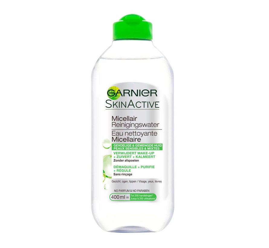 Skinactive Micellair Reinigingswater Gevoelige & Gemengde Huid - 400 ml