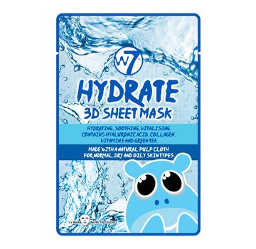 W7 Make-Up Hydrate 3D Sheet Face Mask