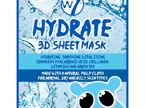 W7 Make-Up Hydrate 3D Sheet Face Mask