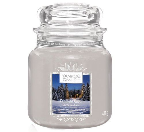 Yankee Candle Candlelit Cabin - Medium Jar