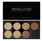 Makeup Revolution Ultra Cover and Concealer Palette - Medium/Dark