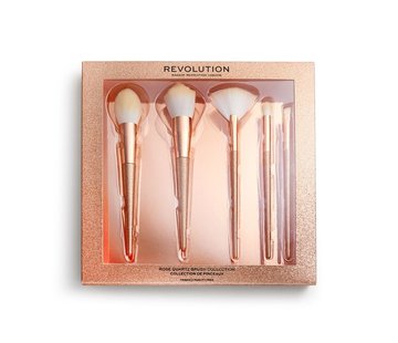 Makeup Revolution Precious Stone Brush Set Rose Quartz